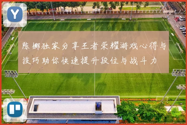 陈娜独家分享王者荣耀游戏心得与技巧助你快速提升段位与战斗力