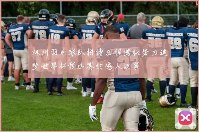 杭州羽毛球队拼搏历程揭秘努力追梦世界杯预选赛的感人故事